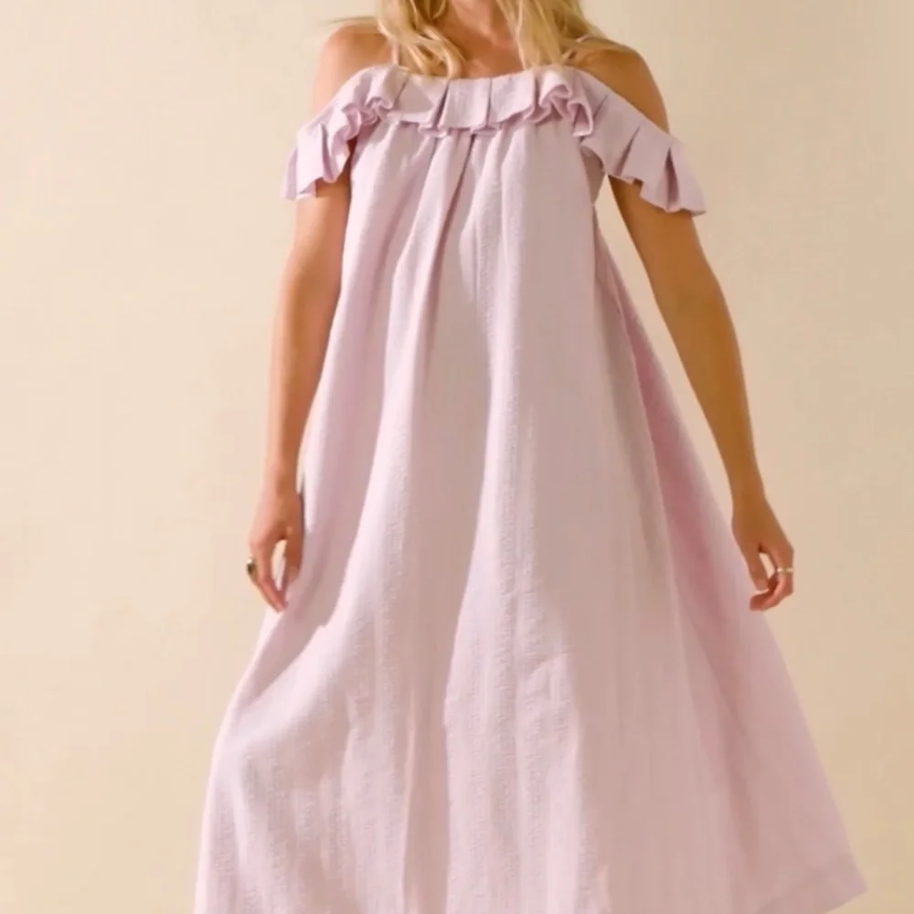 Free People Lavender Tamara Midi L - Picture 1 of 6